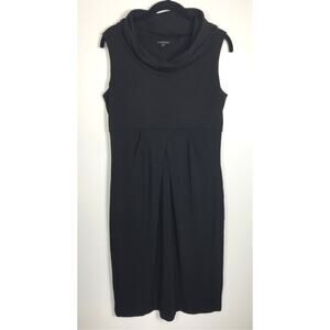 Lafayette 148 Black Sleeveless Dress Cowl Neckline Formal Office Women's 6